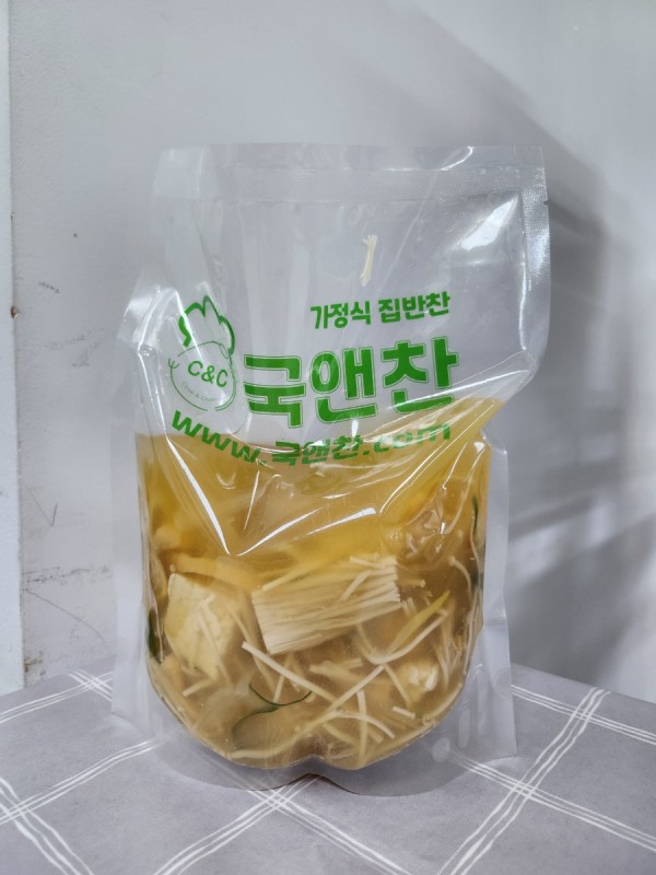 유부미소된장국